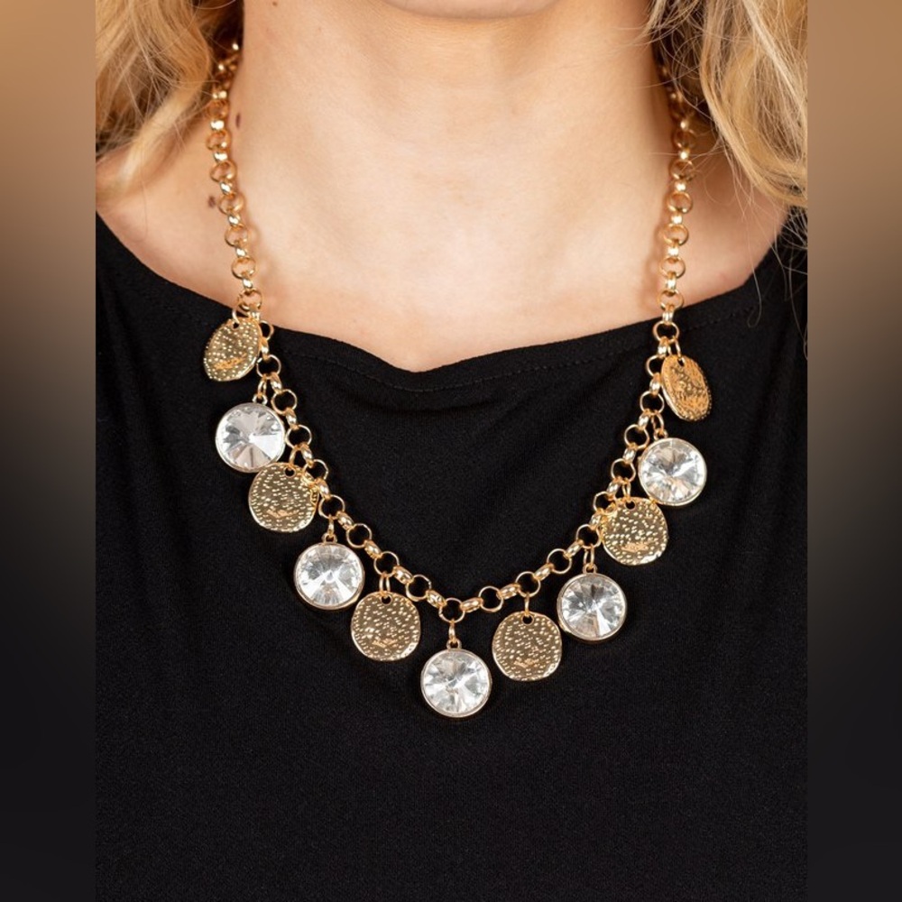 Paparazzi Gold Charm Necklace